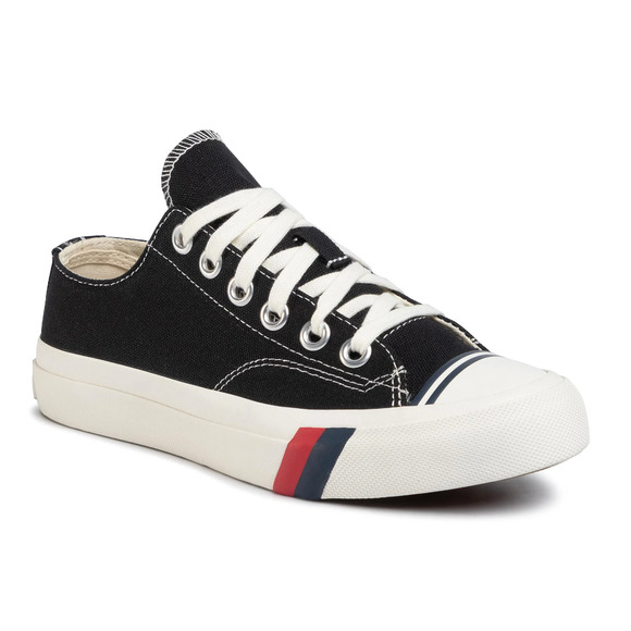 Pro-Keds Royal Lo Canvas Black Sneakers Mens 5 Womens 6.5 Shoes PK54468 OG NIB - Picture 1 of 6